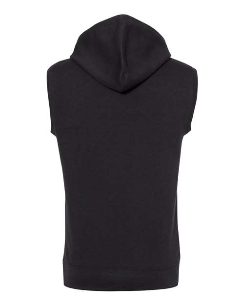 J. America Men's Triblend Sleeveless Hooded Sweatshirt 8097-2