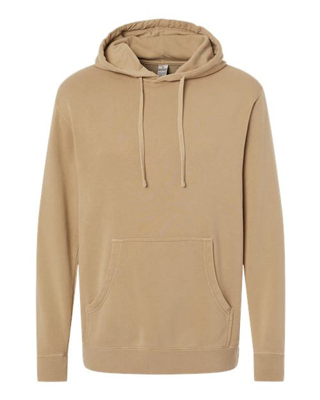 Independent Trading Co. Men's Midweight Pigment-Dyed Hooded Sweatshirt-1