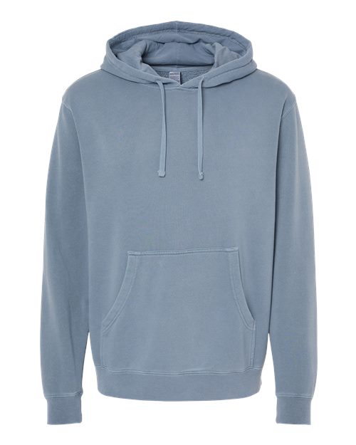 Independent Trading Co. Men's Midweight Pigment-Dyed Hooded Sweatshirt-1