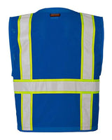 Kishigo Men's EV Series Enhanced Visibility Multi-Pocket Mesh Vest-2
