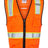 Kishigo Men's 6 Pocket Contrast Class 2 Vest-1