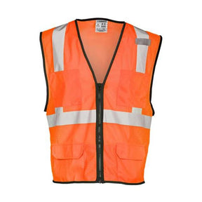 Kishigo Men's Economy Mesh 6-Pocket Vest-1