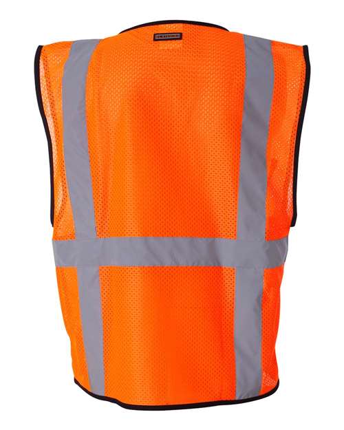 Kishigo Men's Economy Mesh 6-Pocket Vest-3