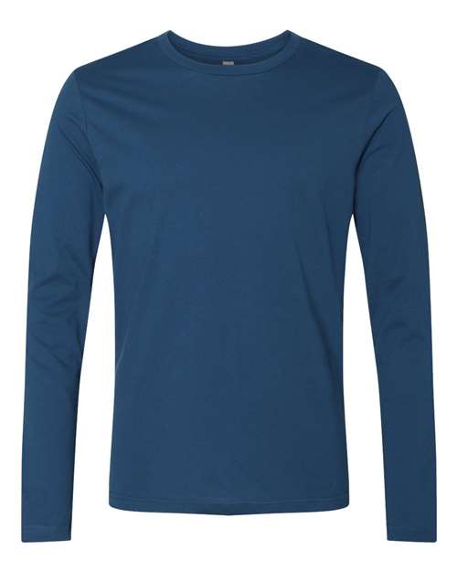 Next Level Men's Cotton Long Sleeve Tee. NL3601-1