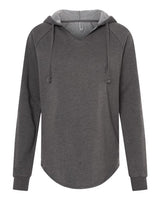 Independent Trading Co. Women’s Lightweight California Wave Wash Hooded Sweatshirt-1
