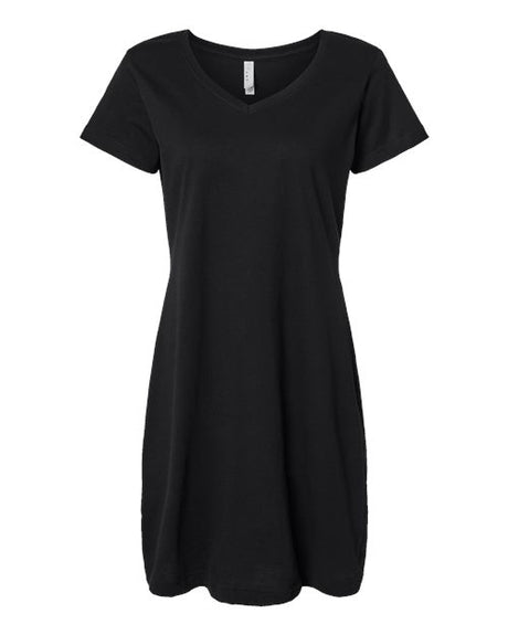 LAT Women's Fine Jersey V-Neck Coverup-1