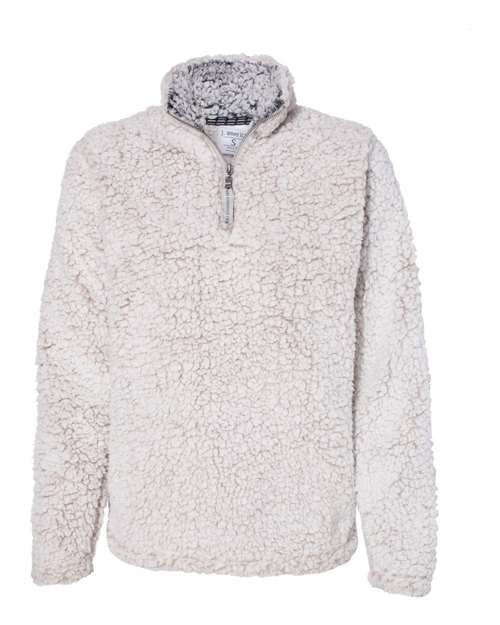 J. America Women’s Epic Sherpa Quarter-Zip Pullover-1