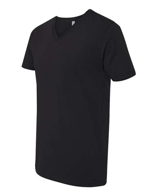 Next Level Men's Cotton V-Neck T-Shirt-2