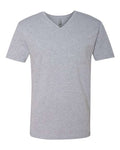 Next Level Men's Cotton V-Neck T-Shirt-1