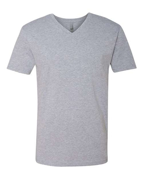 Next Level Men's Cotton V-Neck T-Shirt-1