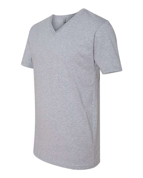 Next Level Men's Cotton V-Neck T-Shirt-2