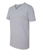 Next Level Men's Cotton V-Neck T-Shirt-2
