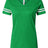 LAT Women's Football V-Neck Fine Jersey Tee-1