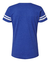 LAT Women's Football V-Neck Fine Jersey Tee-2