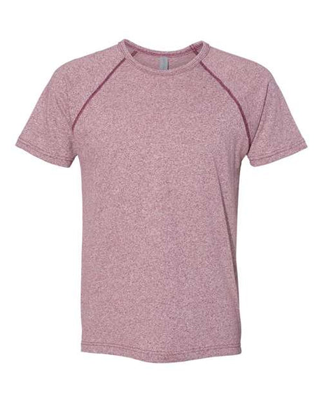 Next Level Men's Mock Twist Raglan T-Shirt-1