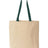 Liberty Bags Natural Tote with Contrast-Color Handles-1
