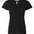 LAT Women's Fine Jersey V-Neck Tee-1