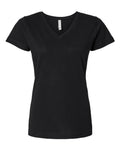 LAT Women's Fine Jersey V-Neck Tee-1