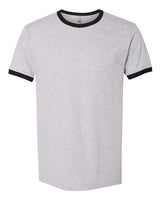 Next Level Men's Cotton Ringer T-Shirt-1