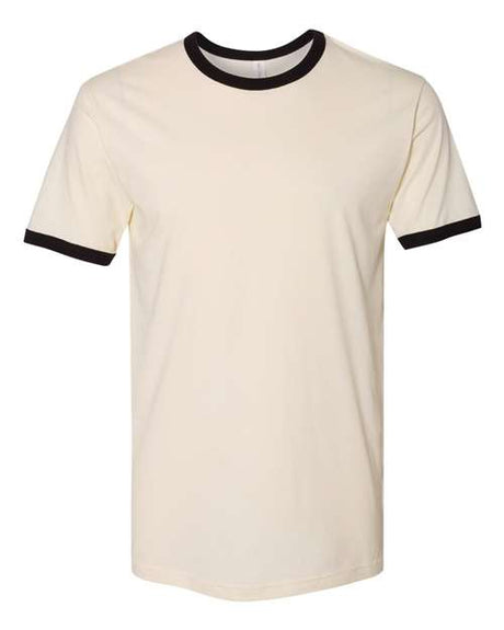 Next Level Men's Cotton Ringer T-Shirt-1