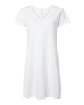 LAT Women's Fine Jersey V-Neck Coverup-1