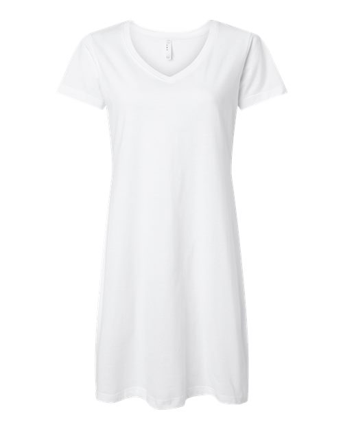 LAT Women's Fine Jersey V-Neck Coverup-1