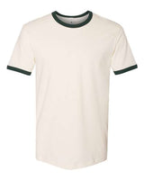 Next Level Men's Cotton Ringer T-Shirt-1