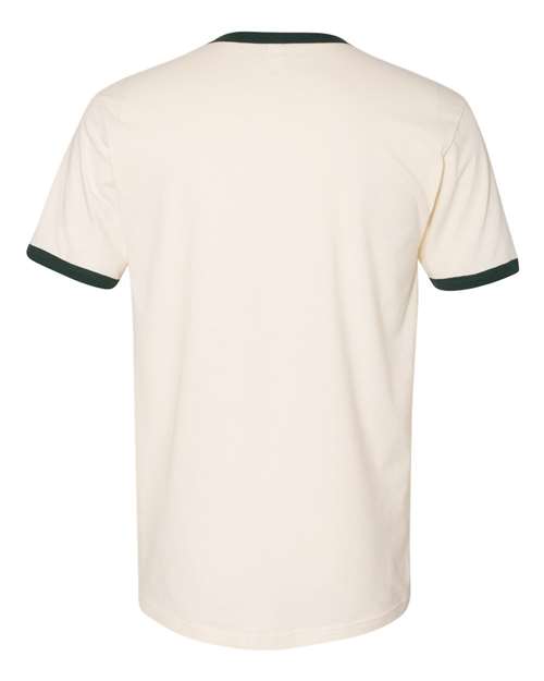 Next Level Men's Cotton Ringer T-Shirt-2