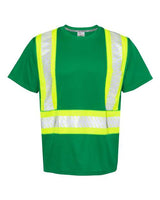 Kishigo Men's EV Series Enhanced Visibility Contrast Pocket T-Shirt-1