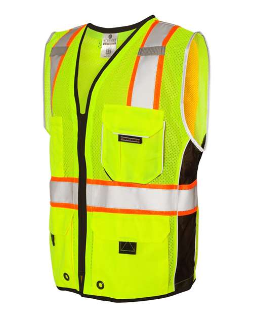 Kishigo Men's Premium Black Series Heavy-Duty Vest-2