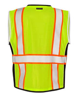 Kishigo Men's Premium Black Series Heavy-Duty Vest-3