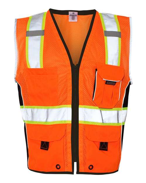 Kishigo Men's Premium Black Series Heavy-Duty Vest-1