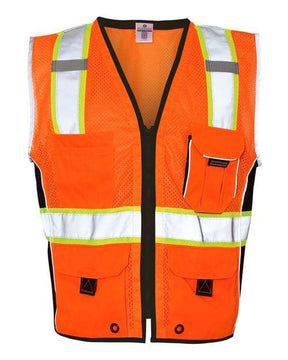 Kishigo Men's Premium Black Series Heavy-Duty Vest-1