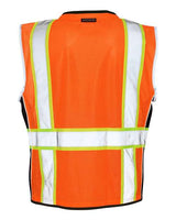 Kishigo Men's Premium Black Series Heavy-Duty Vest-3