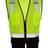 Kishigo Men's Black Bottom Mesh Class 2 Vest-1