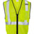 Kishigo Men's Single Pocket Zipper Mesh Class 2 Vest-1