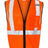 Kishigo Men's Single Pocket Zipper Mesh Class 2 Vest-1