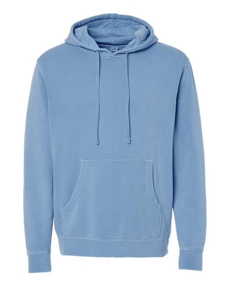 Independent Trading Co. Men's Midweight Pigment-Dyed Hooded Sweatshirt-1
