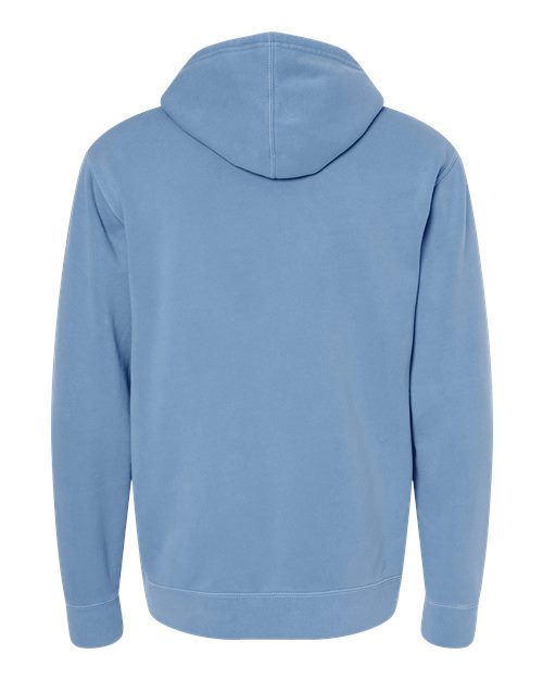 Independent Trading Co. Men's Midweight Pigment-Dyed Hooded Sweatshirt-2