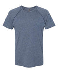 Next Level Men's Mock Twist Raglan T-Shirt-1