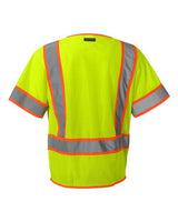 Kishigo Men's Ultra-Cool Six-Pocket Mesh Surveyor’s Vest-3