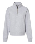 MV Sport Women's Sueded Fleece Quarter-Zip Sweatshirt-1