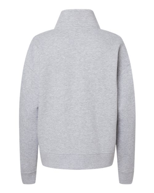 MV Sport Women's Sueded Fleece Quarter-Zip Sweatshirt-2