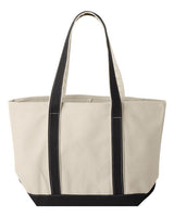 Liberty Bags Windward Large Cotton Canvas Classic Resort Tote-2