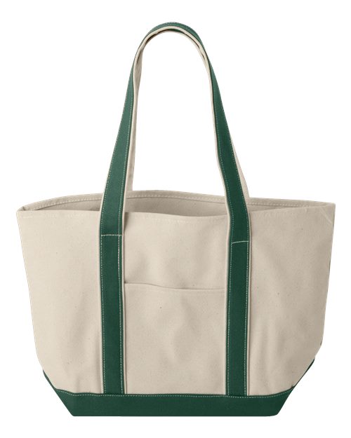 Liberty Bags Windward Large Cotton Canvas Classic Resort Tote-1