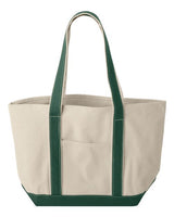 Liberty Bags Windward Large Cotton Canvas Classic Resort Tote-1
