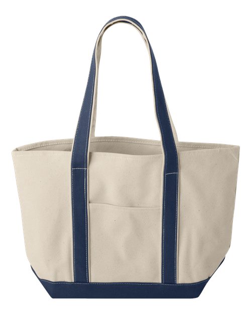 Liberty Bags Windward Large Cotton Canvas Classic Resort Tote-1