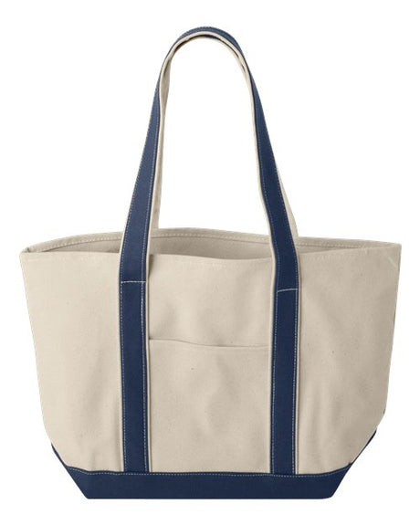 Liberty Bags Windward Large Cotton Canvas Classic Resort Tote-1