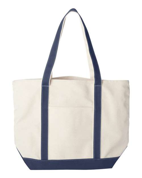 Liberty Bags Carmel Classic XL Cotton Canvas Resort Tote-1