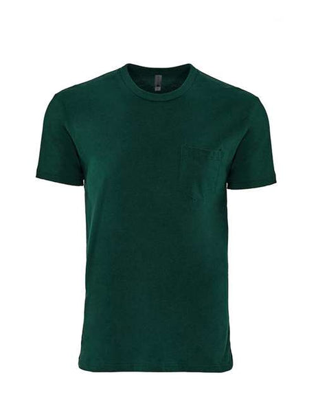 Next Level Apparel Men's   Cotton Pocket Tee-1